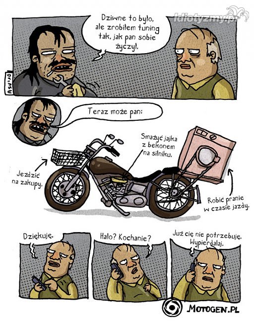Tuning motocykla